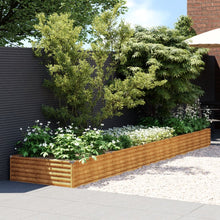 Plantenbak Verhoogd 482X100X36 Cm Cortenstaal