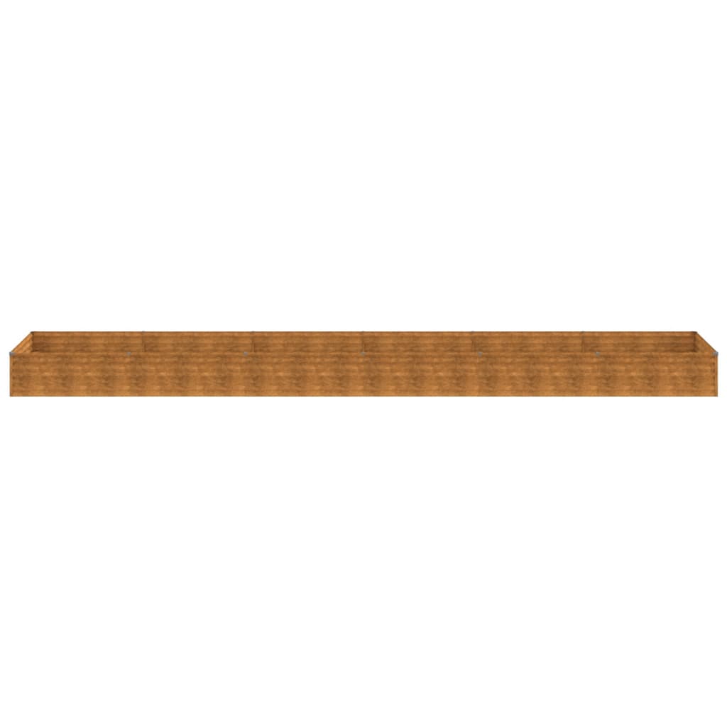 Plantenbak Verhoogd 579X100X36 Cm Cortenstaal