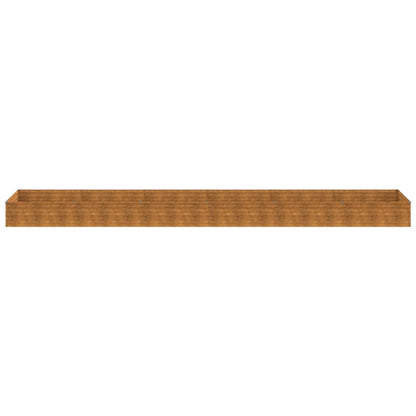 Plantenbak Verhoogd 579X100X36 Cm Cortenstaal