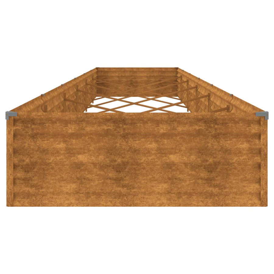 Plantenbak Verhoogd 579X100X36 Cm Cortenstaal
