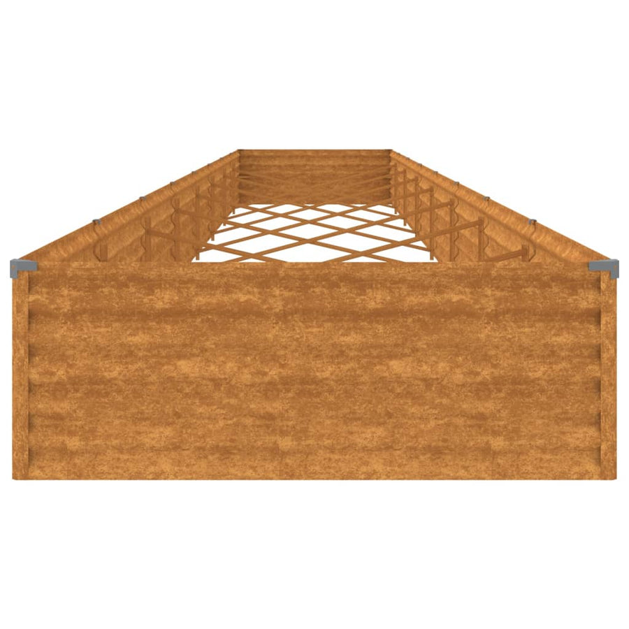 Plantenbak Verhoogd 770X100X36 Cm Cortenstaal