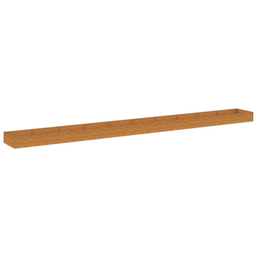 Plantenbak Verhoogd 960X100X36 Cm Cortenstaal