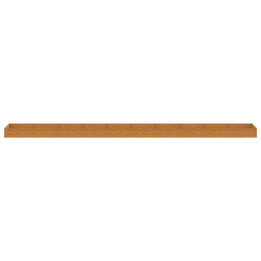 Plantenbak Verhoogd 960X100X36 Cm Cortenstaal