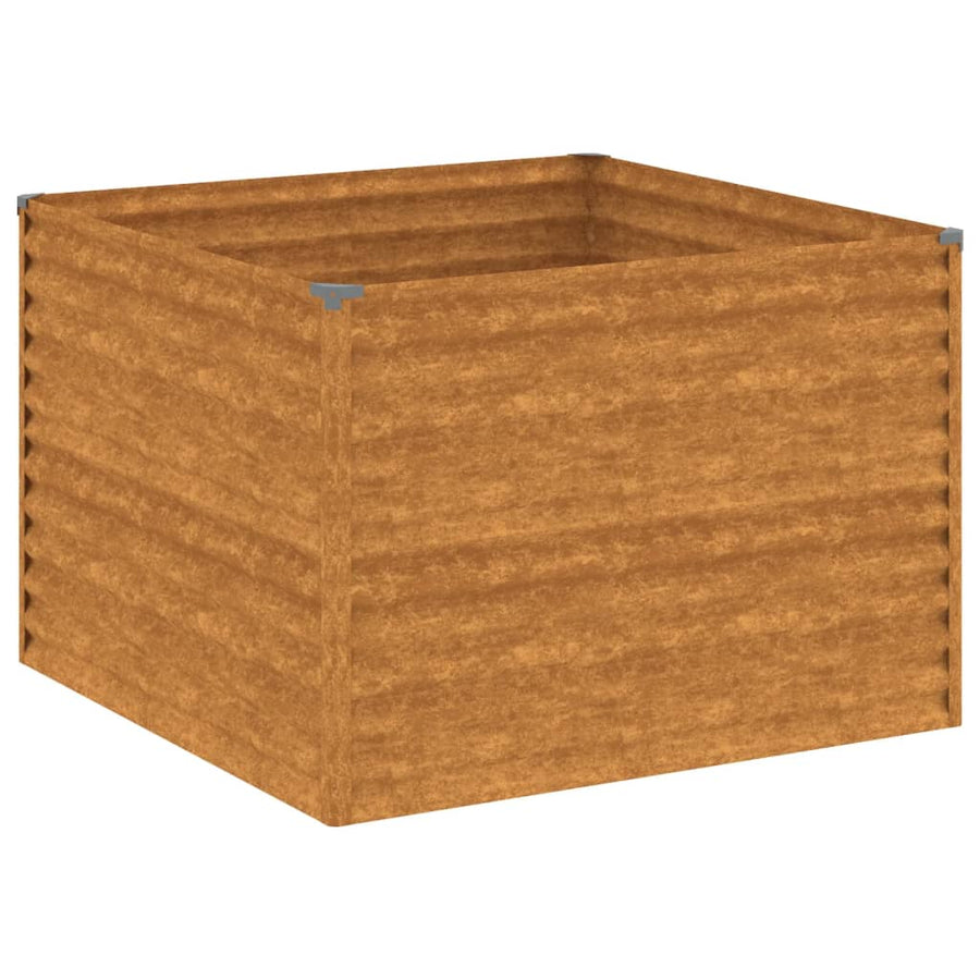 Plantenbak Verhoogd 100X100X69 Cm Cortenstaal