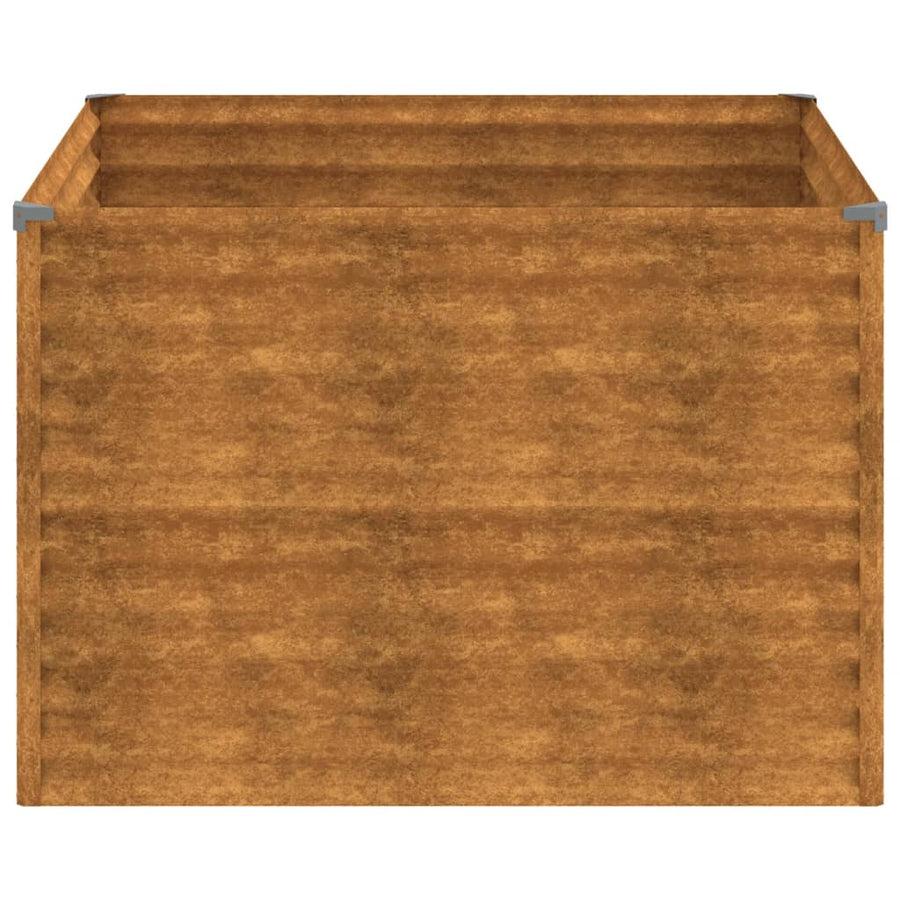 Plantenbak Verhoogd 100X100X69 Cm Cortenstaal