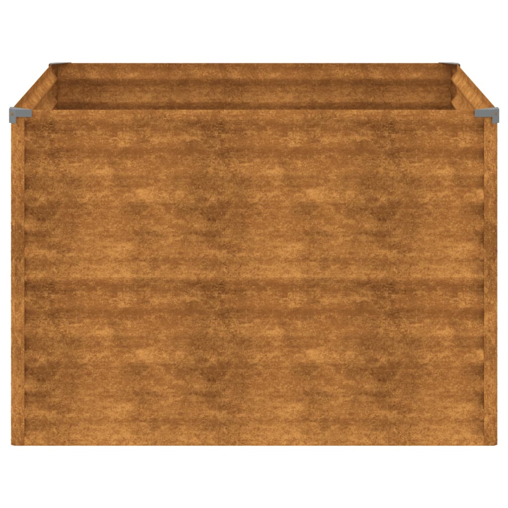 Plantenbak Verhoogd 100X100X69 Cm Cortenstaal