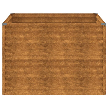 Plantenbak Verhoogd 100X100X69 Cm Cortenstaal