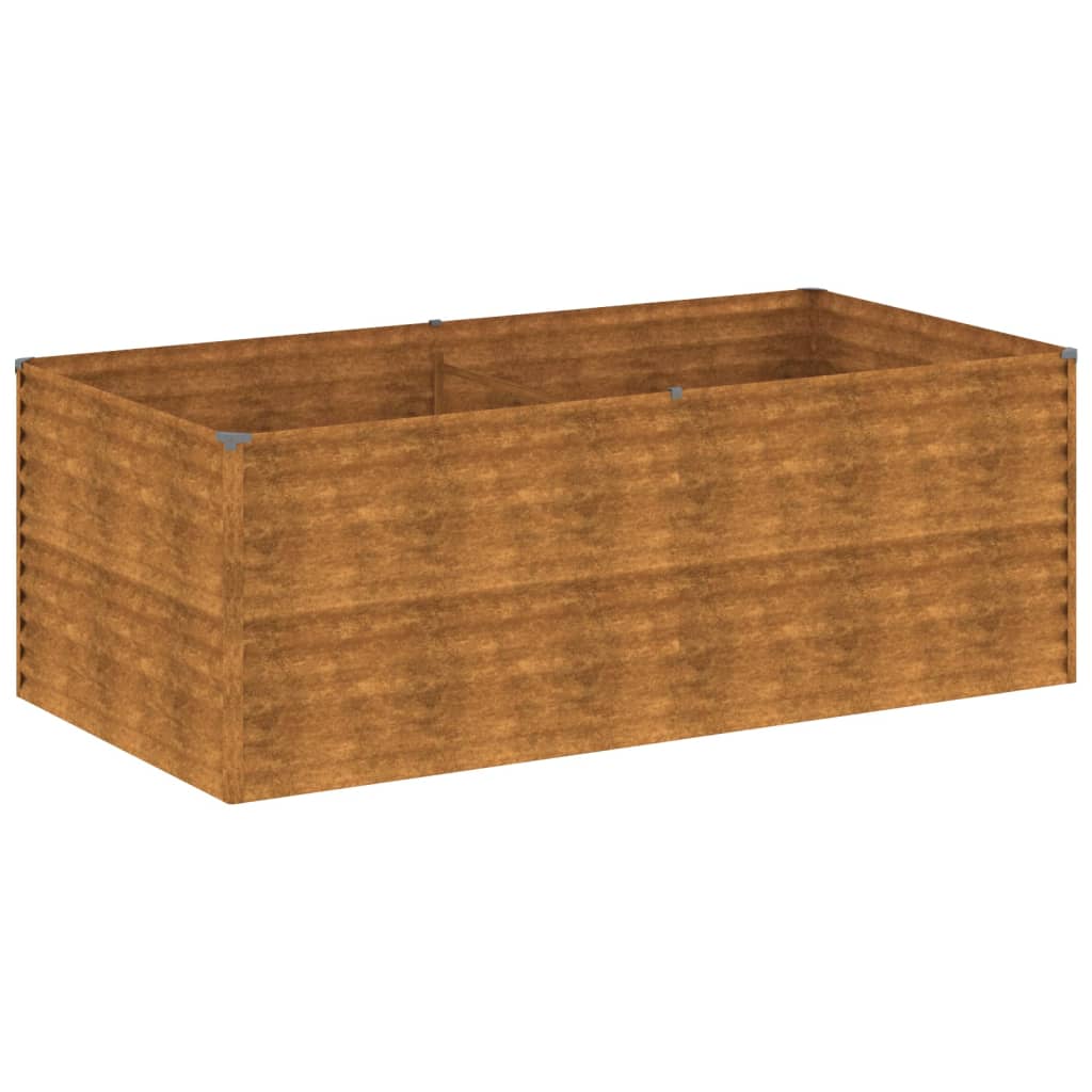 Plantenbak verhoogd 196x100x69 cm cortenstaal