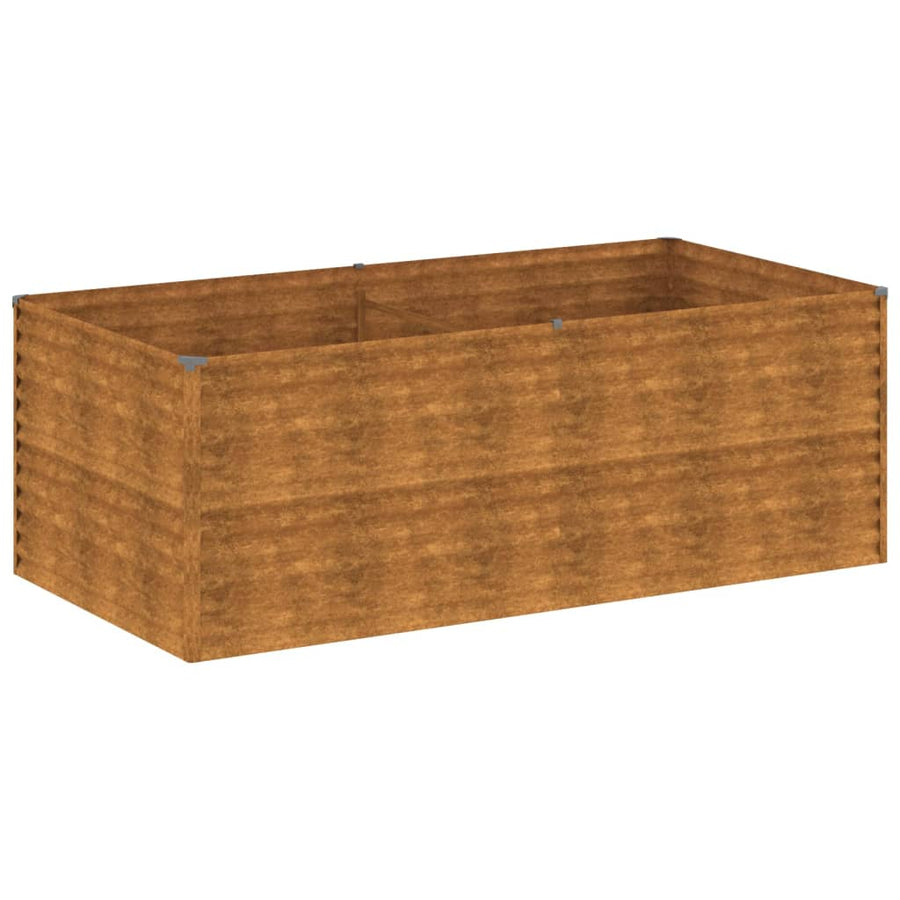 Plantenbak verhoogd 196x100x69 cm cortenstaal
