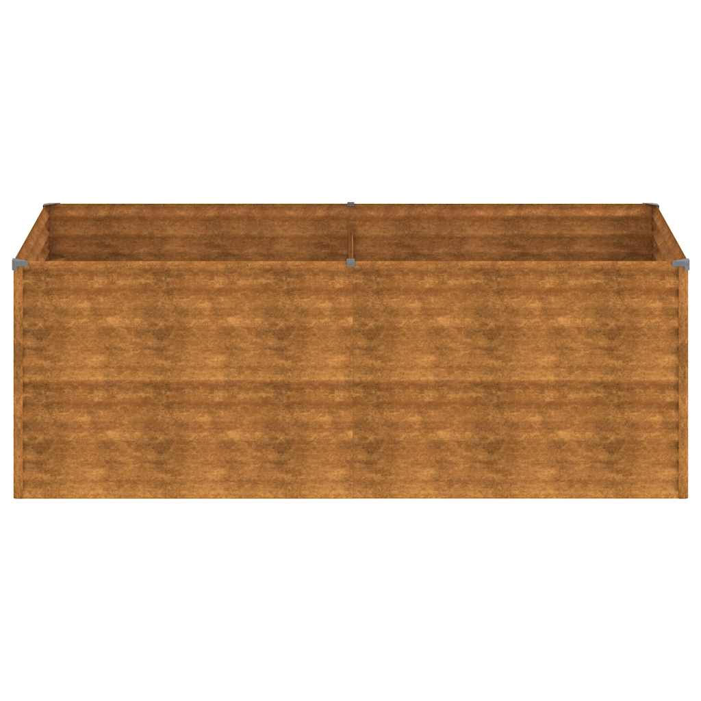 Plantenbak verhoogd 196x100x69 cm cortenstaal