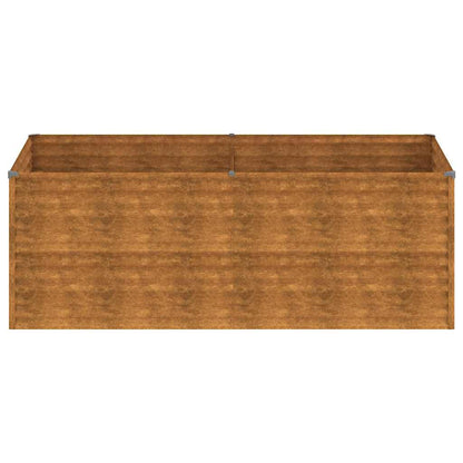 Plantenbak verhoogd 196x100x69 cm cortenstaal