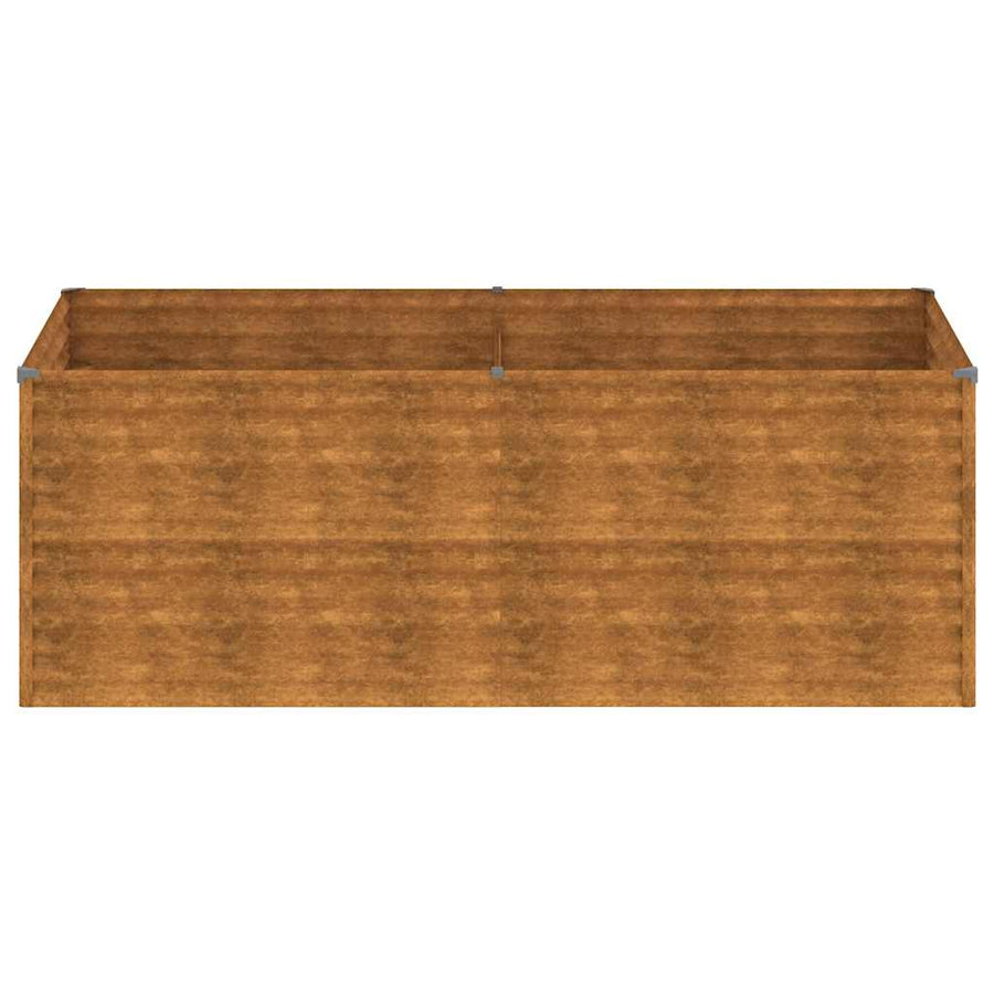 Plantenbak verhoogd 196x100x69 cm cortenstaal