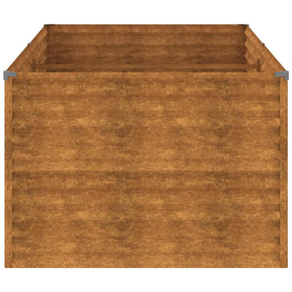 Plantenbak verhoogd 196x100x69 cm cortenstaal