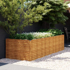 Raised planter 290x100x69 cm corten steel