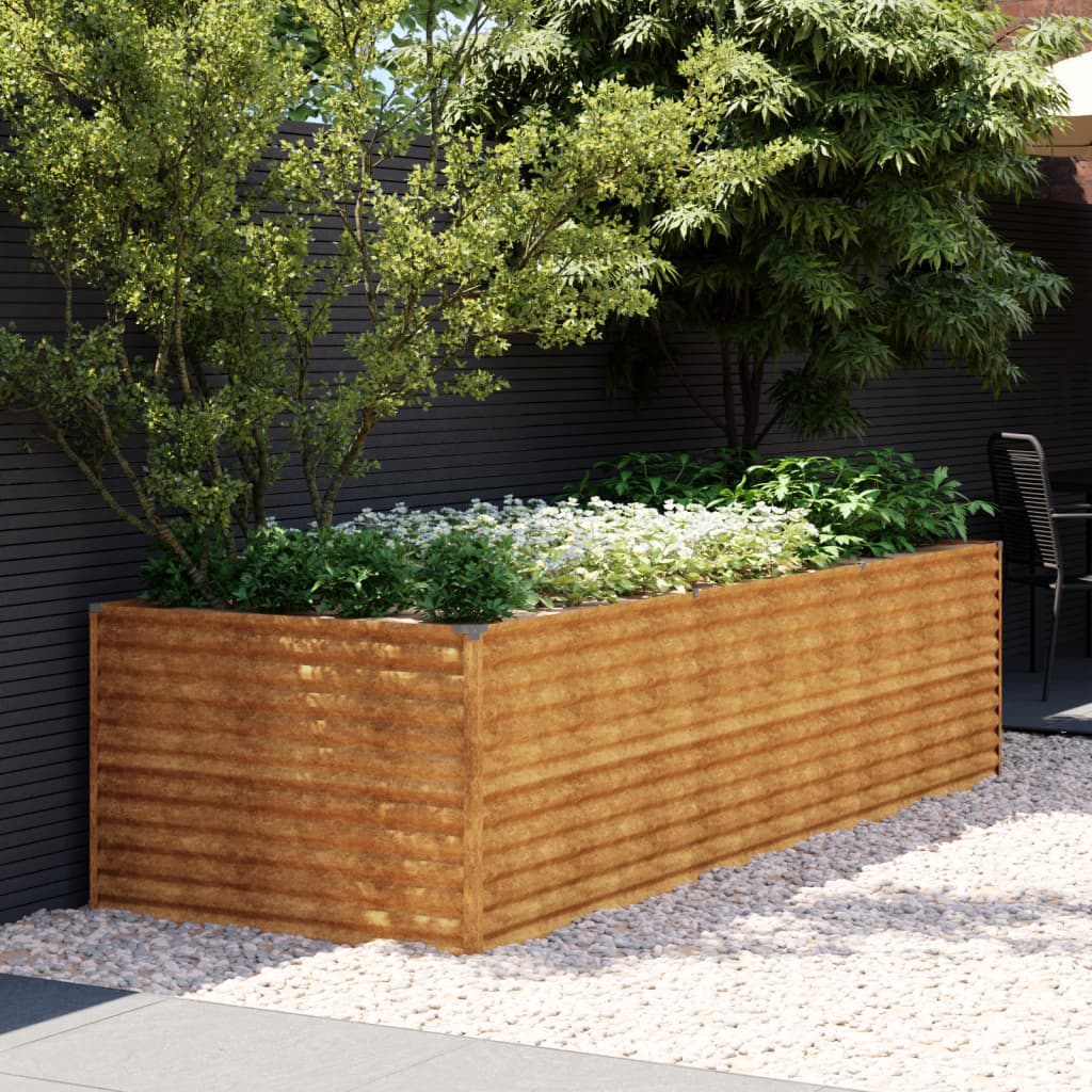 Plantenbak Verhoogd 290X100X69 Cm Cortenstaal