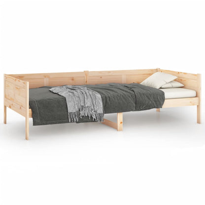 Slaapbank Massief Grenenhout 80X200 Cm 80 x 200 cm Naturel