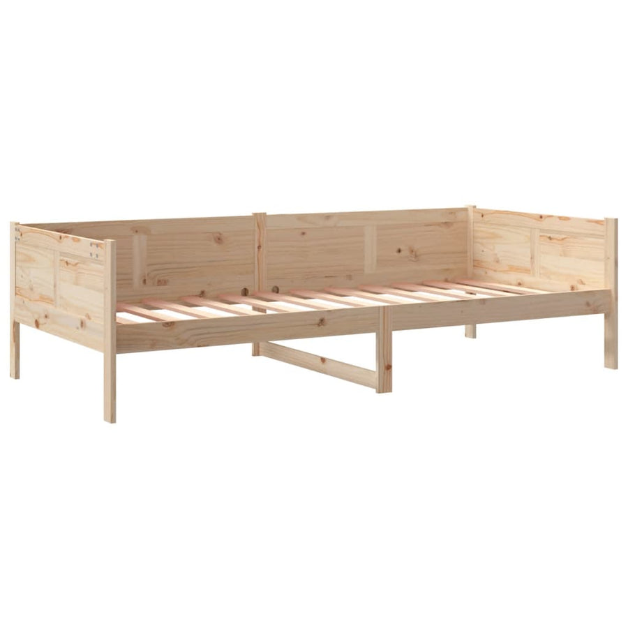 Slaapbank Massief Grenenhout 80X200 Cm 80 x 200 cm Naturel