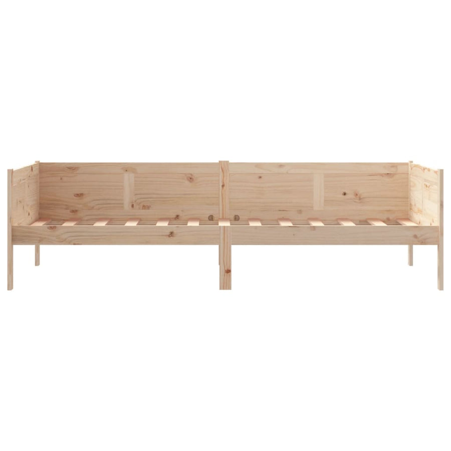 Slaapbank Massief Grenenhout 80X200 Cm 80 x 200 cm Naturel