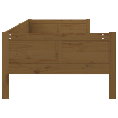 Slaapbank Massief Grenenhout Honingbruin 90X190 Cm