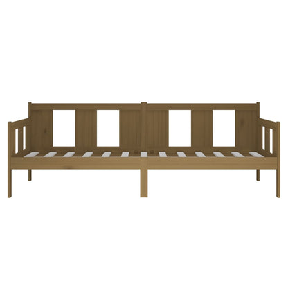 Slaapbank Massief Grenenhout Honingbruin 90X200 Cm