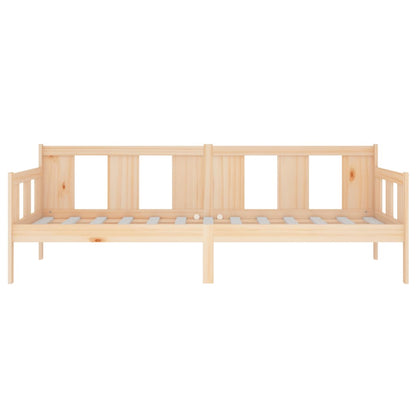 Slaapbank Massief Grenenhout 80 x 200 cm Naturel