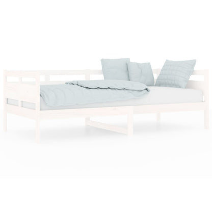 Slaapbank Massief Grenenhout Wit 90X200 Cm