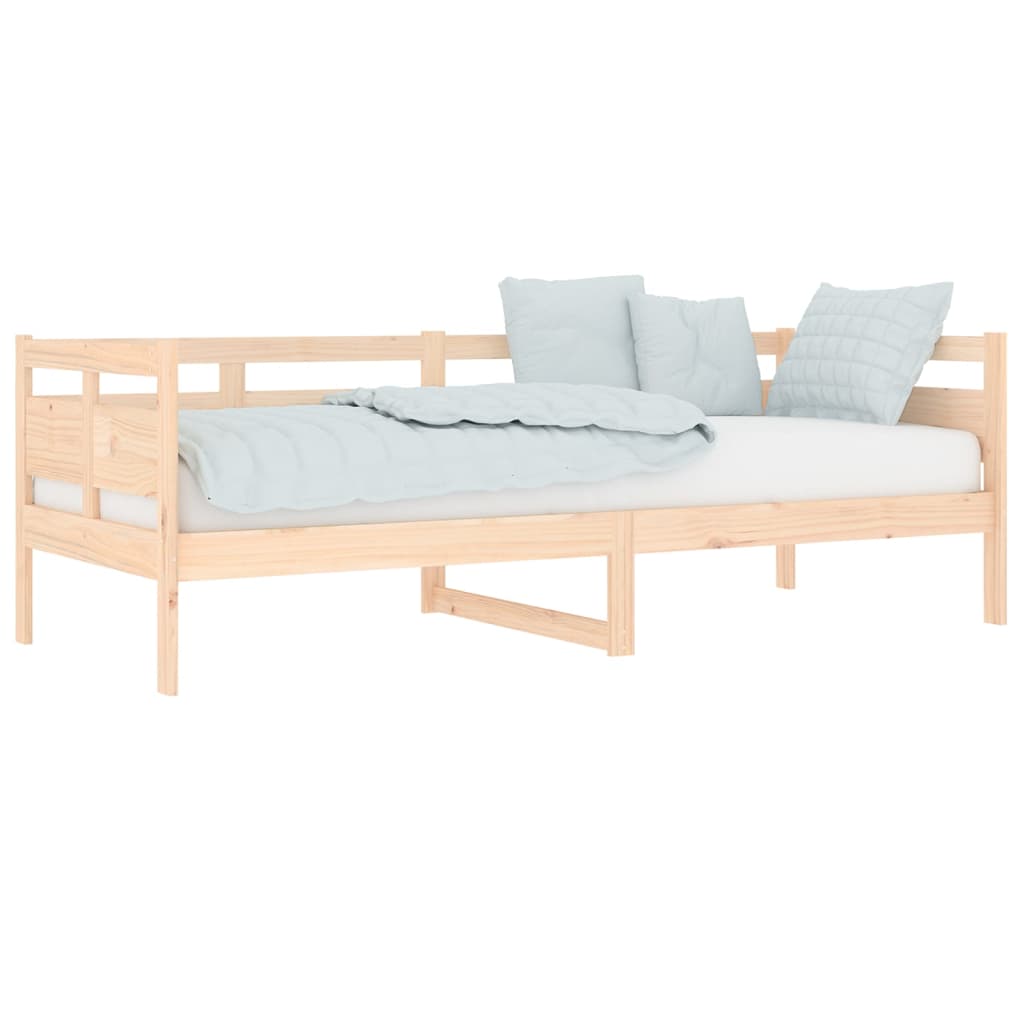 Slaapbank Massief Grenenhout 80X200 Cm 80 x 200 cm Naturel
