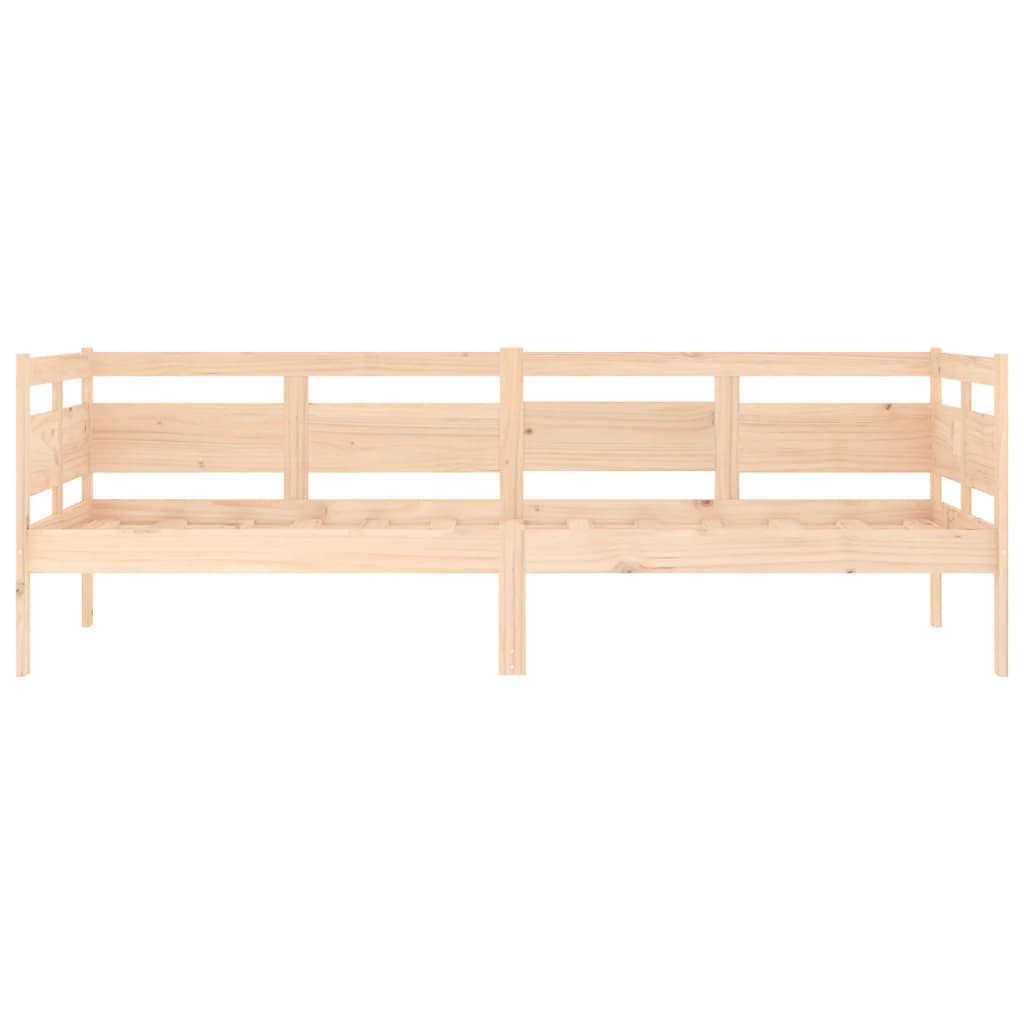 Slaapbank Massief Grenenhout 80X200 Cm 80 x 200 cm Naturel