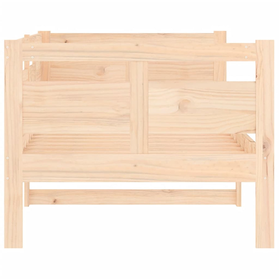 Slaapbank Massief Grenenhout 80X200 Cm 80 x 200 cm Naturel