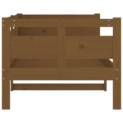 Slaapbank Massief Grenenhout Honingbruin 80X200 Cm