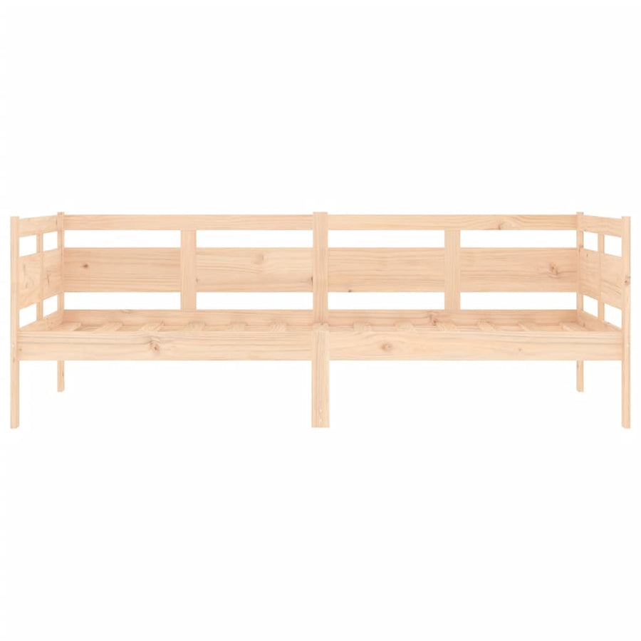 Slaapbank Massief Grenenhout 90X190 Cm 90 x 190 cm Naturel