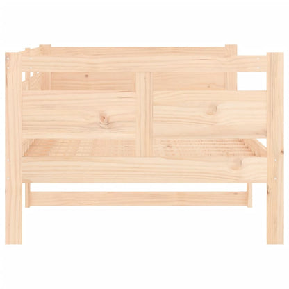 Slaapbank Massief Grenenhout 90X190 Cm 90 x 190 cm Naturel