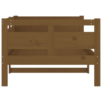 Slaapbank Massief Grenenhout Honingbruin 90X190 Cm