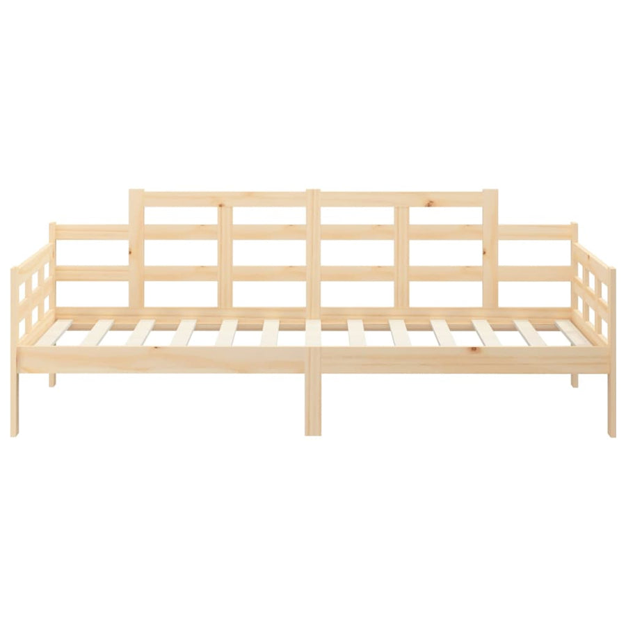 Slaapbank 90X200 Cm Massief Grenenhout 90 x 200 cm Naturel