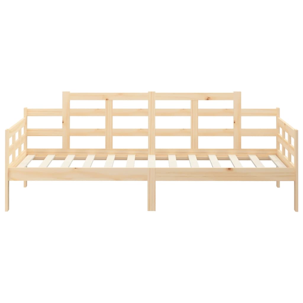 Slaapbank Massief Grenenhout 80X200 Cm 80 x 200 cm Naturel