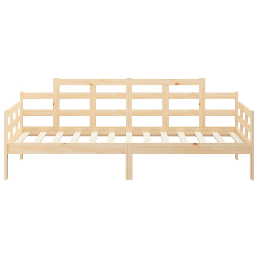 Slaapbank Massief Grenenhout 80X200 Cm 80 x 200 cm Naturel