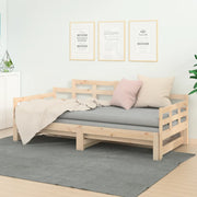 Slaapbank massief grenenhout 2x(80x200) cm