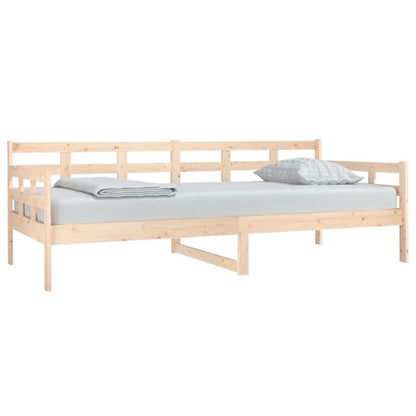 Slaapbank 90X200 Cm Massief Grenenhout