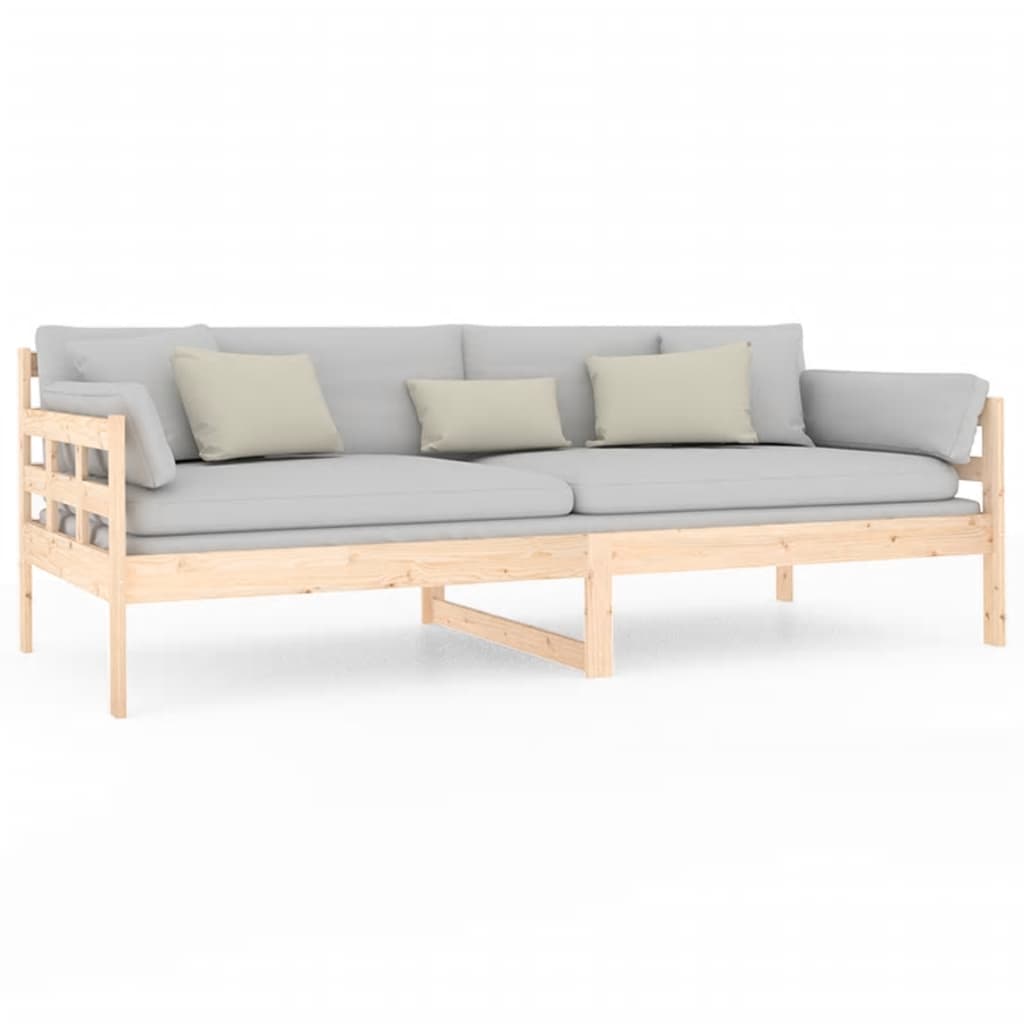 Slaapbank 90X200 Cm Massief Grenenhout