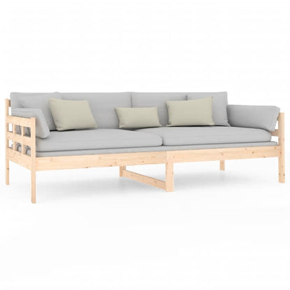 Slaapbank 90X200 Cm Massief Grenenhout