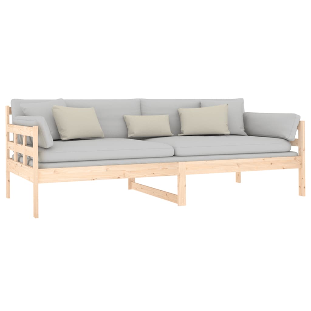 Slaapbank 90X200 Cm Massief Grenenhout