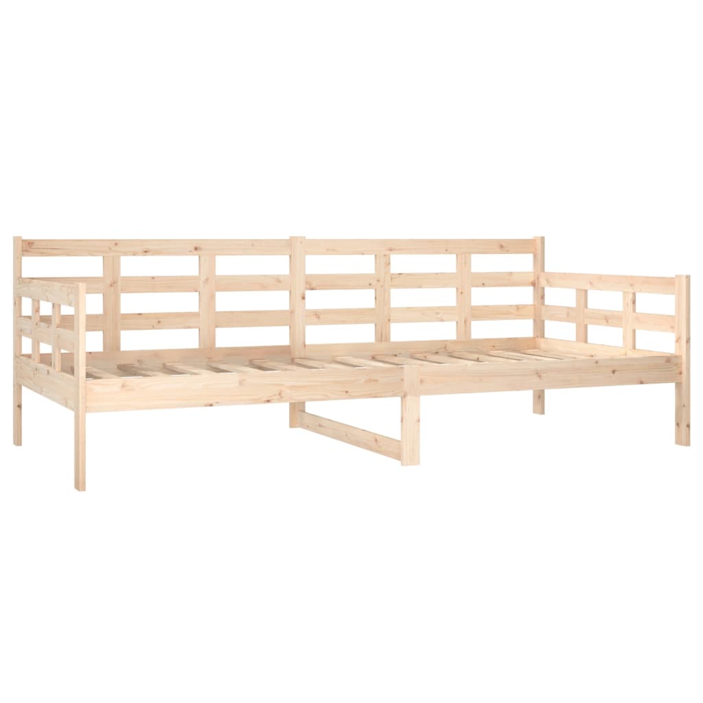 Slaapbank 90X200 Cm Massief Grenenhout