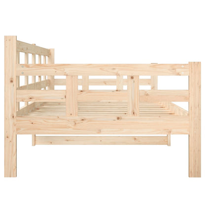 Slaapbank 90X200 Cm Massief Grenenhout