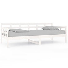 Slaapbank Massief Grenenhout Wit 90X200 Cm