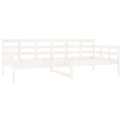 Slaapbank Massief Grenenhout Wit 90X200 Cm
