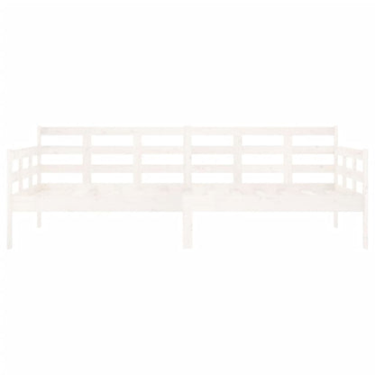 Slaapbank Massief Grenenhout Wit 90X200 Cm