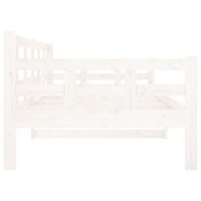 Slaapbank Massief Grenenhout Wit 90X200 Cm