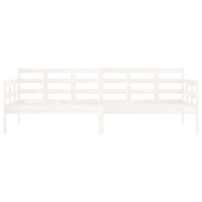 Slaapbank Massief Grenenhout Wit 80X200 Cm