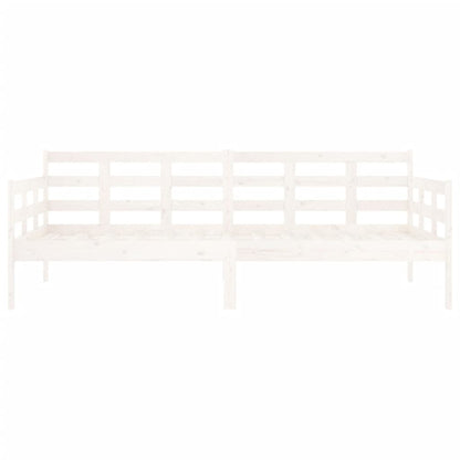 Slaapbank Massief Grenenhout Wit 90X190 Cm