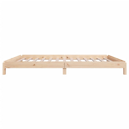 Bed Stapelbaar 100X200 Cm Massief Grenenhout